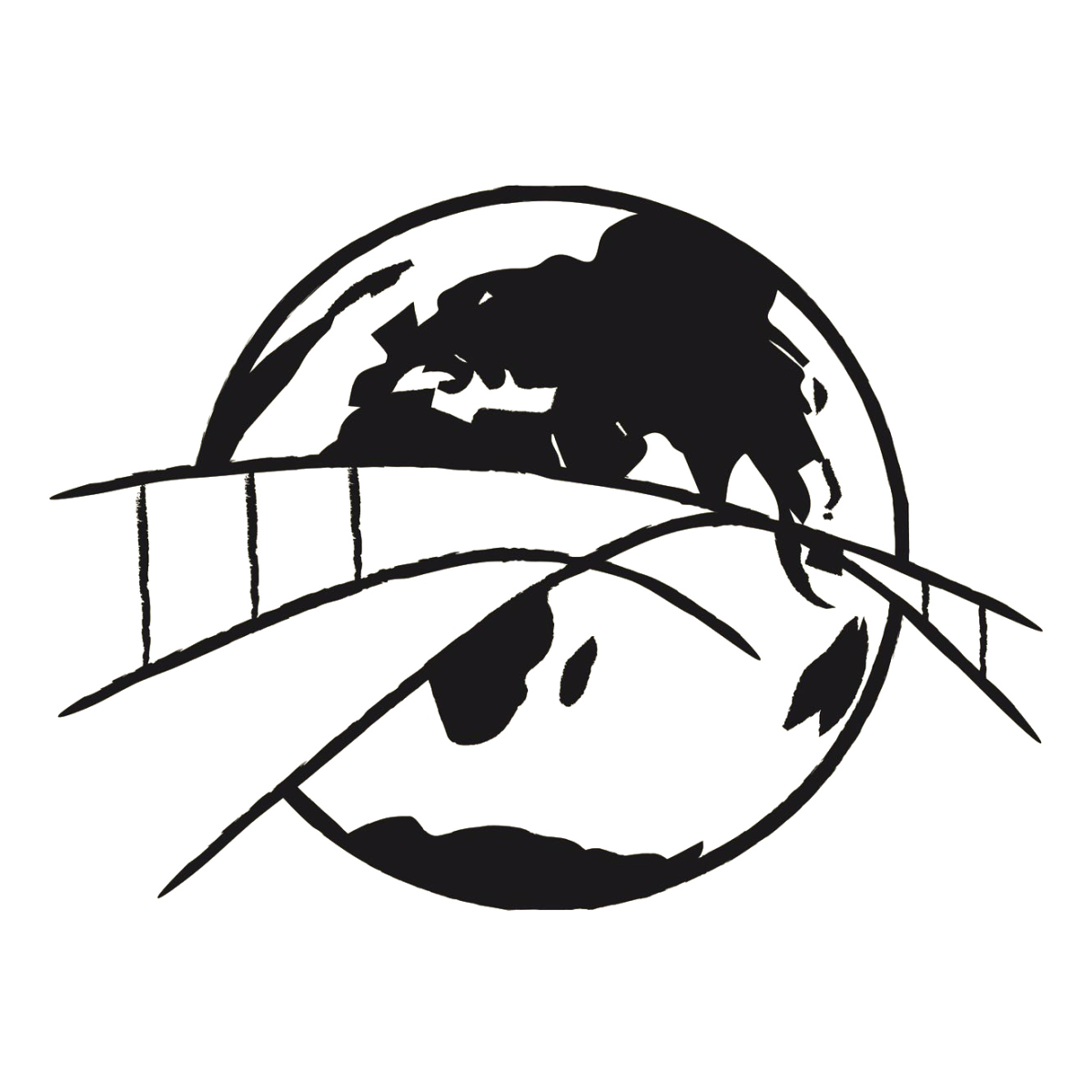 Brückenwind Logo Schwarz