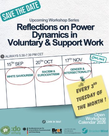Poster: Reflections on Power Dynamics in Voluntary and Support Work